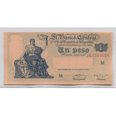 ARGENTINA COL. 418c BILLETE DE $ 1 PICK 257